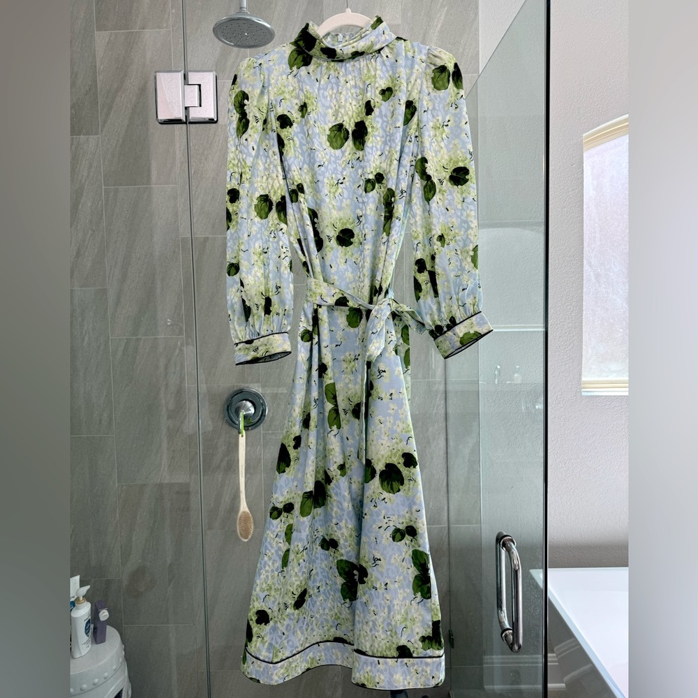 Tuckernuck Hydrangea Blooms Midi Dress